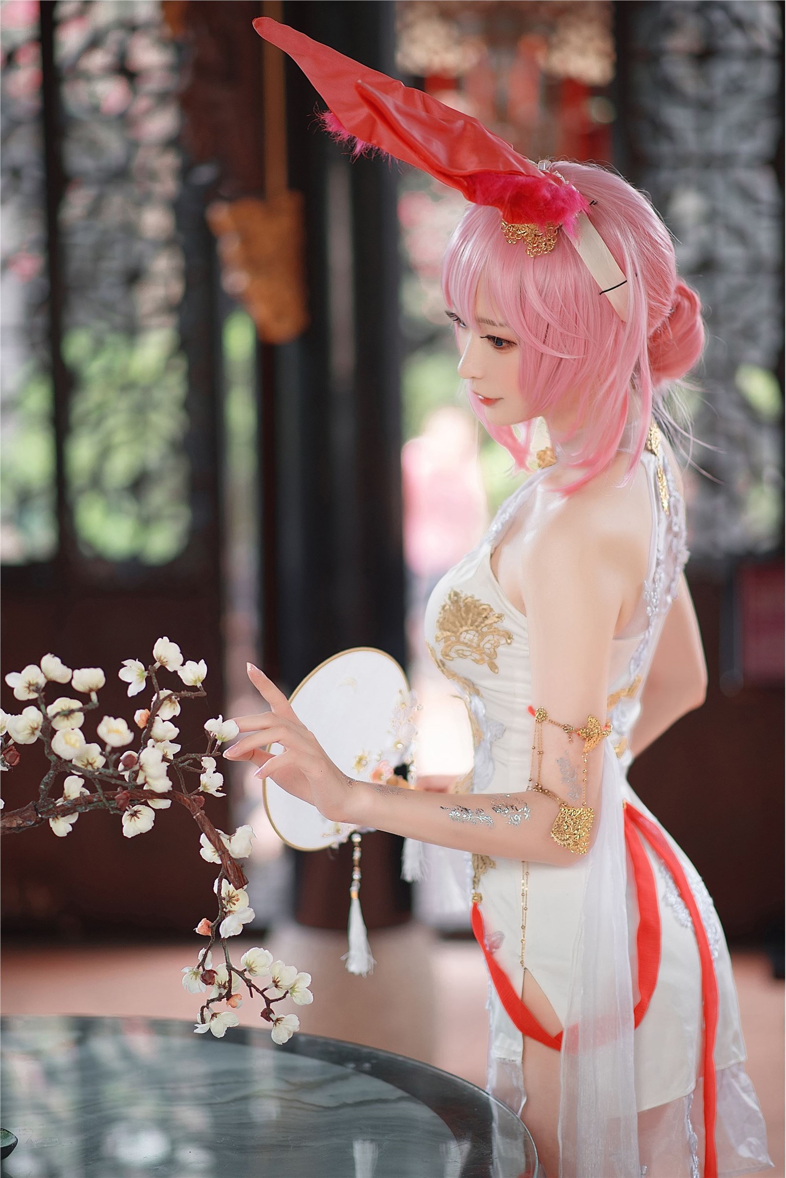 2023-1-21 Messie Huang - Yae Sakura Chinese dress(5)